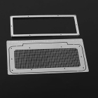 RC4WD KAHN STYLE FRONT GRILLE FOR D90/D110 BODIES (SILVER)