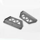 RC4WD TRIFECTA SIDE SLIDERS FOR LAND CRUISER LC70 BODY (SILVER)