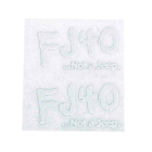 RC4WD FJ40 EMBLEM FOR G2 CRUISER