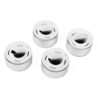 RC4WD ANALOG 1.9'' ALUMINUM CAP WHEELS (WHITE)