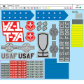 XFLY 80MM T-7A RED HAWK DECAL SHEET