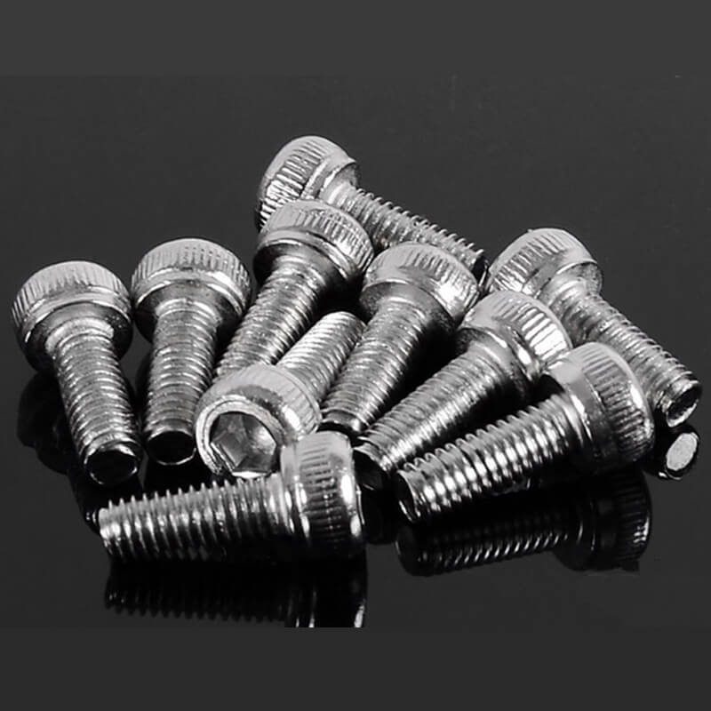 RC4WD SOCKET HEAD CAP SCREWS M3 X 8MM (10)