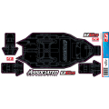 TEAM ASSOCIATED RC10B6.4 FT CHASSIS PROTECTIVE SHEET, +3MM,