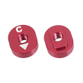 CORALLY ALUM. EXCENTRIC CAMBER NUT C 0 2.0 2 PCS