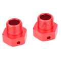 CORALLY WHEEL HEX ADAPTER WIDE RTR ALUMINUM 2 PCS
