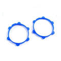 Fastrax 1/8th Rubber Tyre Bands Blue (2 PER PACK)