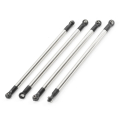 FTX OUTBACK 2.0 NICKEL PLATED STEEL SIDE LINKAGE 100MM (4PC)