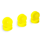 CENTRO 1/10 DISHED BUGGY FRONT 2WD SLIM WHEEL YELLOW - 3 PAIRS