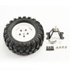 FASTRAX 'KONG' CRAWLER SPARE TYRE/1.9 SCALE WHEEL 90mm (WH)