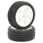 FTX COMET BUGGY FRONT MOUNTED TYRE & WHEEL WHITE