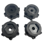 METHOD ADAPTOR UDR 1/7 1/8 SC TYRE, 17MM HEX/16MM THICK (4PC METHOD ADAPTOR UDR 1/7 1/8 SC TYRE, 17MM HEX/16MM THICK (4PC