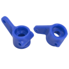 RPM TRAXXAS FRONT BEARING CARRIERS BLUE
