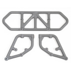 RPM REAR BUMPER FOR TRAXXAS SLASH 2WD - GREY RPM REAR BUMPER FOR TRAXXAS SLASH 2WD - GREY