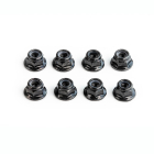 UDI RC M4 HEX FLANGED LOCK NUT, (8PCS), BLACK UDI RC M4 HEX FLANGED LOCK NUT, (8PCS), BLACK