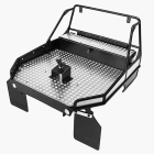 RC4WD REAR TUBE BED FOR TRAIL FINDER 2 W/MUD FLAPS (BLACK)1+