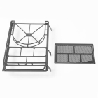 RC4WD ROOF RACK WITH TIRE MOUNT FOR GELANDE II D90