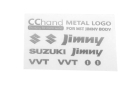 RC4WD METAL EMBLEMS MST 1/10 CMX W/ JIMNY J3 BODY (SILVER)