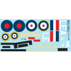 XFLY HURRICANE DECAL SHEET - BROWN XFLY HURRICANE DECAL SHEET - BROWN