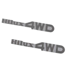 RC4WD 1/10 HILUX 4WD EMBLEM SET FOR MOJAVE & HILUX BODY
