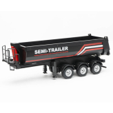 HUINA BLACK TRUCK TRAILER for 1501 SCANIA CABS HUINA BLACK TRUCK TRAILER for 1501 SCANIA CABS