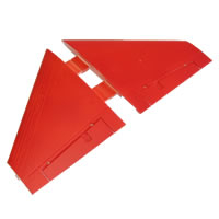 FMS Mini F16 Main Wings (Red)