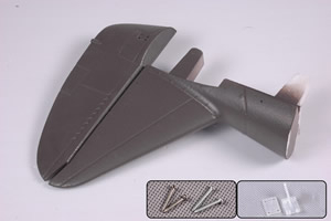 FMS P47 Thunderbolt (1.4M) Rudder - Green