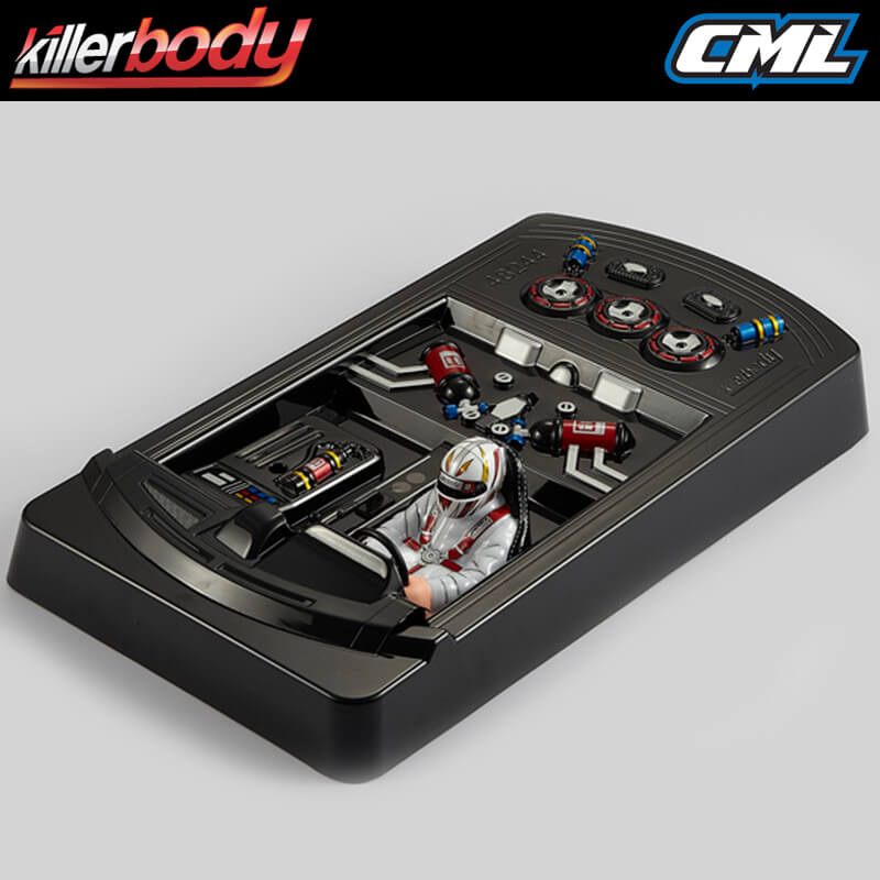 KILLERBODY FRONT-ENGINE COCKPIT SET (LEFT) FINISHED TYPE