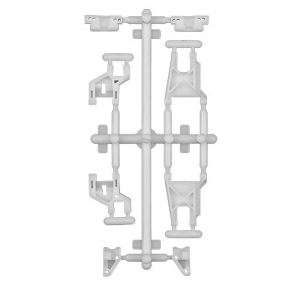 ASSOCIATED RC10 MODEL 24 SUSPENSION ARM & ARM MOUNT SET