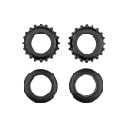 ASSOCIATED RC10 MODEL 24 TYRE SET