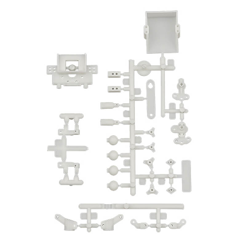 ASSOCIATED RC10 MODEL 24 REAR BULKHEAD/CASTER/STEERING BLOCK