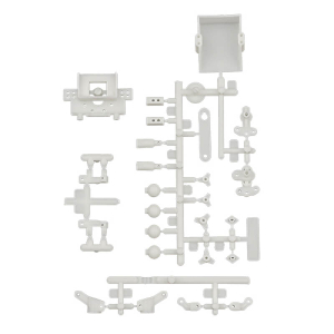 ASSOCIATED RC10 MODEL 24 REAR BULKHEAD/CASTER/STEERING BLOCK