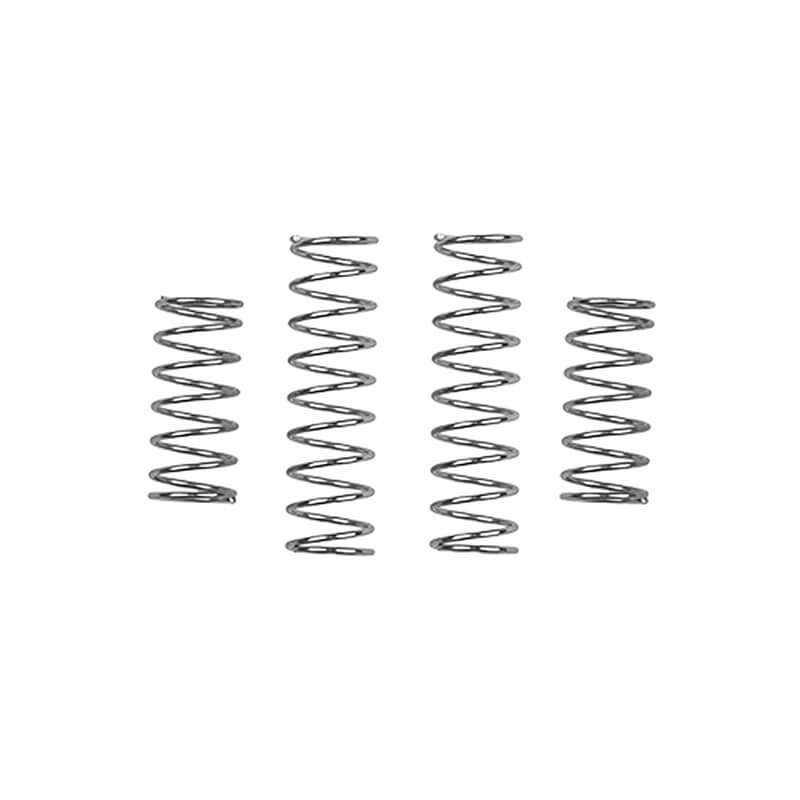 ASSOCIATED RC10 MODEL 24 SHOCK SPRING SET MEDIUM/SILVER