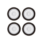 TEAM ASSOCIATED RC24 ZOOM TYRE AND WHEEL SET