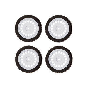TEAM ASSOCIATED RC24 ZOOM TYRE AND WHEEL SET