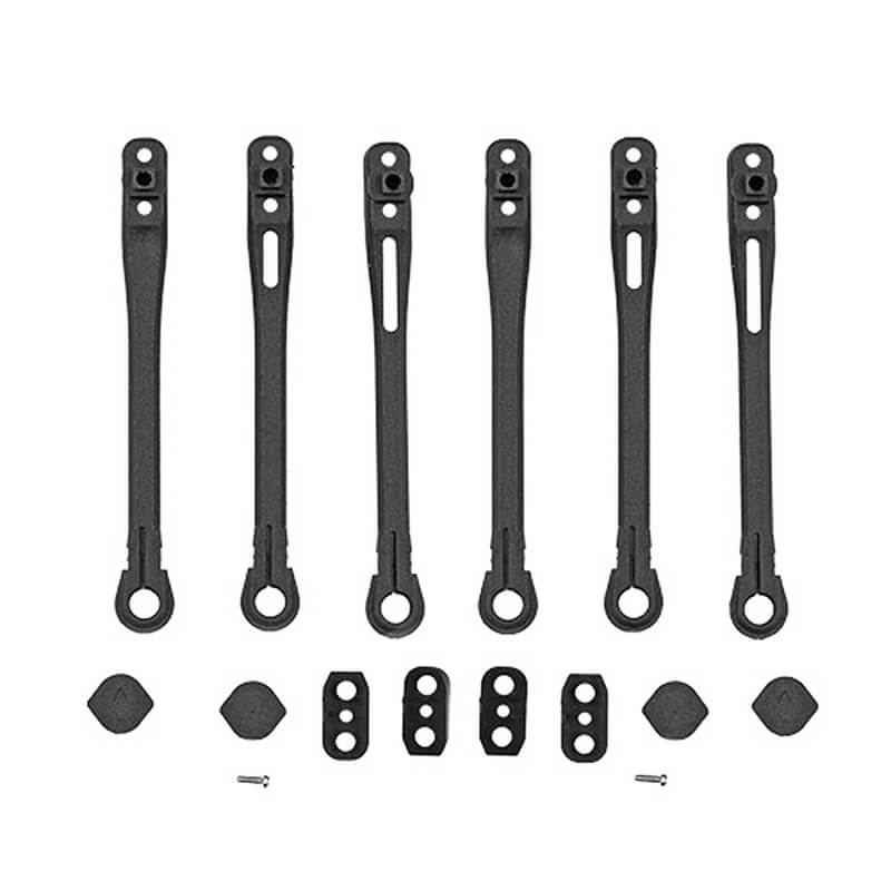 TEAM ASSOCIATED RC28R.1 SIDE LINK & PIVOT BLOCK INSERT SET