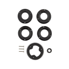 TEAM ASSOCIATED RC28R.1 SPUR GEAR & DIFFERENTIAL COVERS SET
