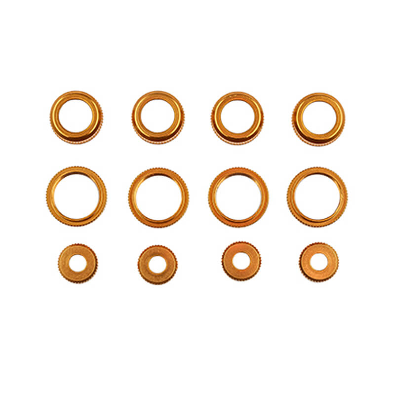 ASSOCIATED REFLEX 14B CLASSIC 10MM ALUM. SHOCK CAPS/COLLARS