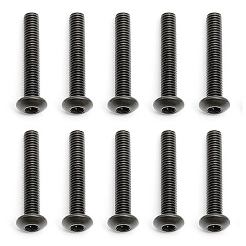 Team Associated NTC3 M3 X 18mm Button Head Screws