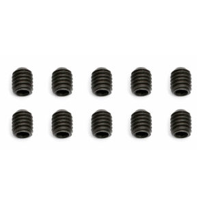 TEAM ASSOCIATED M4 X 5 SET SCREWS (10)