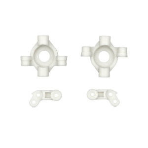 TEAM ASSOCIATED 6x6 STEERING BLOCKS, NATURAL