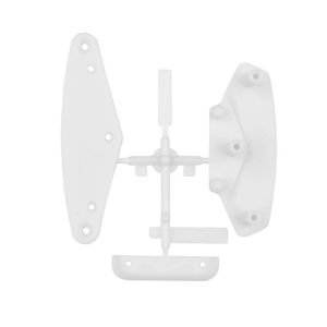 TEAM ASSOCIATED 6x6 BUMPER MOUNT, NATURAL