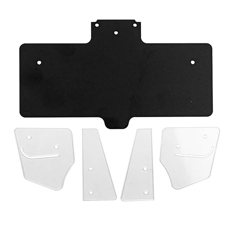 TEAM ASSOCIATED 6x6 FORMULA FRONT NOSE & WING END PLATES