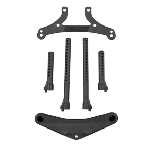 TEAM ASSOCIATED TC8 FRONT BUMPER AND BODY POST SET