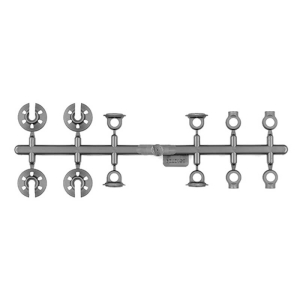 TEAM ASSOCIATED TC8 SHOCK BALL ENDS AND SPRING CUPS