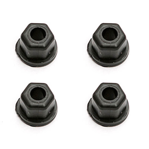 TEAM ASSOCIATED 4-40 NYLON NUTS BLACK