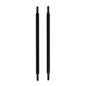 TEAM ASSOCIATED RC10 4WD ALUMINIUM CHASSIS STIFFNER TUBES BLACK