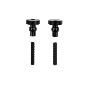 TEAM ASSOCIATED RC10 4WD ALUMINIUM CHASSIS STIFF. THUMB SCREWS BK