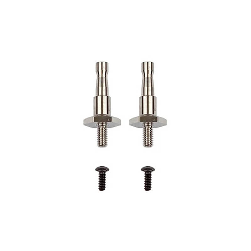 TEAM ASSOCIATED RC10 TITANIUM FT FRONT AXLES 12MM HEX
