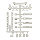 TEAM ASSOCIATED DC10 BATTERY MOUNT SET, NATURAL