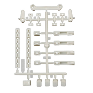TEAM ASSOCIATED DC10 BATTERY MOUNT SET, NATURAL